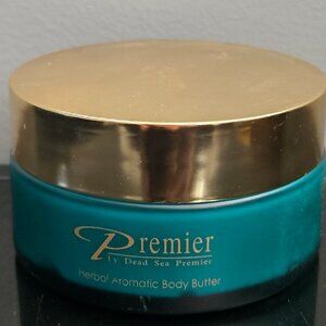 PREMIER DEAD SEA AROMATIC BODY BUTTER HERBAL-5.95 fl oz /175 ml-BRAND NEW-SEALED